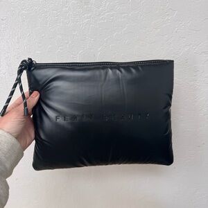 Fenty Beauty XL Puffer Makeup Bag - Black - NEW - Rare GWP Large